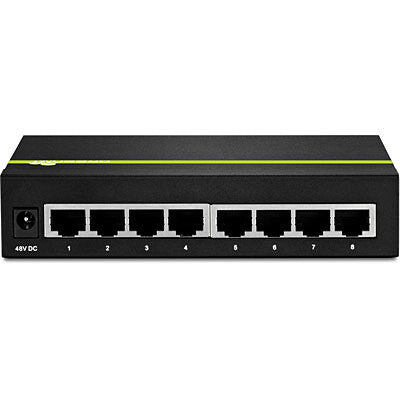 Trendnet TPE-TG44G netværksswitch Ikke administreret Strøm over Ethernet (PoE) Sort