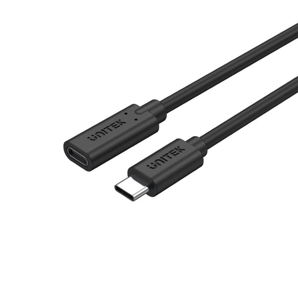 UNITEK C14086BK USB-kabel USB 3.2 Gen 2 (3.1 Gen 2) 0,5 m USB C 10 Gbit/sek. 100 W Sort