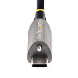 StarTech.com USB31CCTLKV50CM USB-kabel USB 3.2 Gen 2 (3.1 Gen 2) 0,5 m USB C 10 Gbit/sek. 100 W Grå, Sort