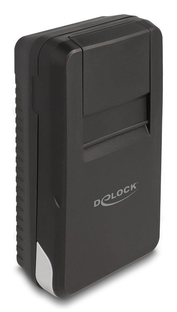 DeLOCK 20932 nøgleskab eller organizer Aluminium, Plast Sort