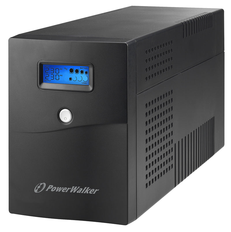 PowerWalker VI 3000 SCL UPS-enhed Interaktivt indgangsstik 3 kVA 1800 W