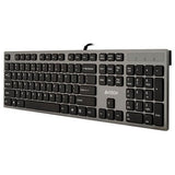 A4Tech KV-300H tastatur Universel USB Grå