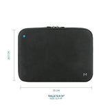 Mobilis 003065 taske og etui til laptop 35,6 cm (14") Sort