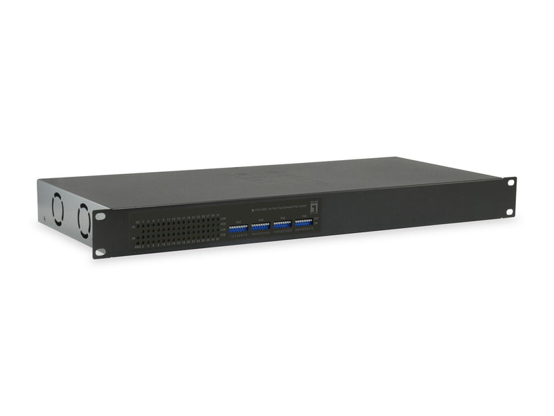 LevelOne FGP-3400W630 netværksswitch Ikke administreret Fast Ethernet (10/100) Strøm over Ethernet (PoE) Sort