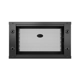 APC NetShelter WX 6U Single Hinged Wall-mount Enclosure 600mm Deep Vægmonteret stativ Sort