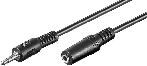 Goobay 50432 lydkabel 3 m 3.5mm Sort