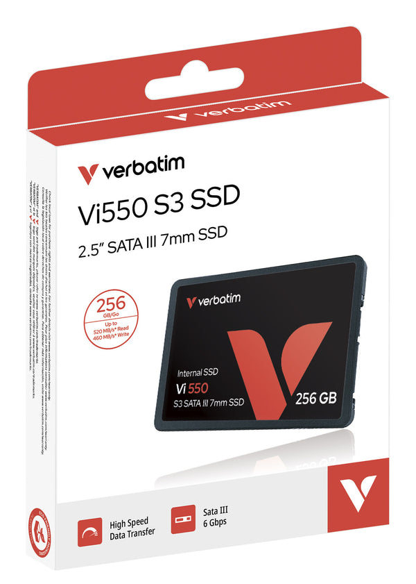 Verbatim Vi550 256 GB 2.5" Serial ATA III