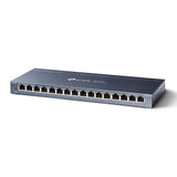 TP-Link TL-SG116 Ikke administreret Gigabit Ethernet (10/100/1000) Sort