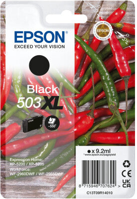 Epson 503XL blækpatron 1 stk Original Højt (XL) udbytte Sort