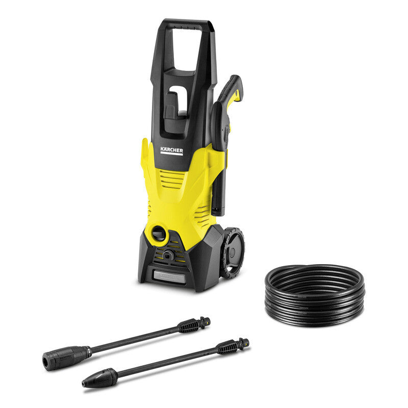 Kärcher K 3 højtryksrenser Kompakt Elektrisk 380 l/t Sort, Gul