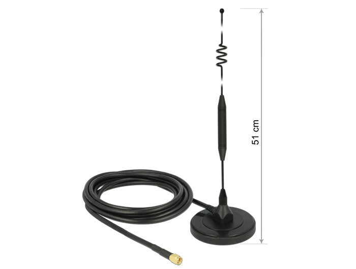 DeLOCK 12429 antenne Omniretningsbestemt antenne SMA 6 dBi