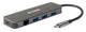 D-Link DUB-2334 dockingstation Ledningsført USB Type-C Grå