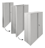 Phoenix Safe Co. SCF1491GGK opbevaringsskab til kontoret