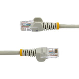 StarTech.com 45PAT2MGR netværkskabel Grå 2 m Cat5e U/UTP (UTP)