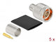 DeLOCK 90022 koaksial forbinder N-type 5 stk 50 ohm (Ω)