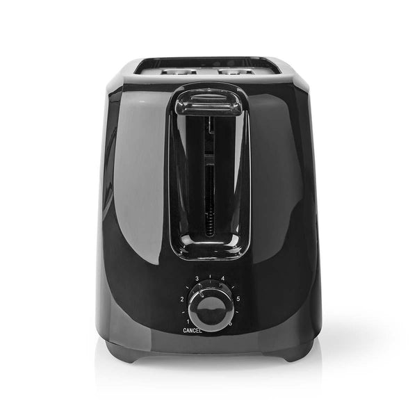 Nedis KABT150EBK brødrister 6 2 skive(r) 700 W Sort