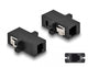 DeLOCK 87933 fiber adapter MT-RJ/MT-RJ 1 stk Sort