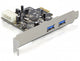 DeLOCK USB 3.0 PCI Express Card interface-kort/adapter USB 3.2 Gen 1 (3.1 Gen 1)