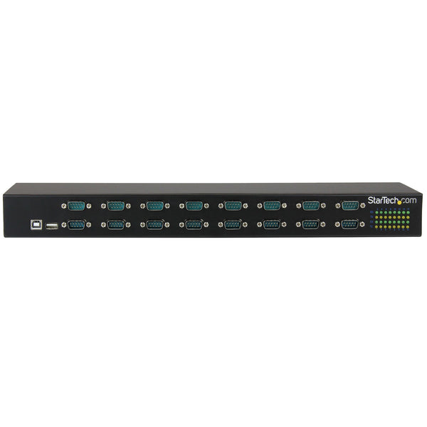 StarTech.com ICUSB23216FD interface hub USB 2.0 Type-B 480 Mbit/s Sort