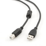 Gembird 1.8m USB 2.0 A/B M USB-kabel 1,8 m USB A USB B Sort