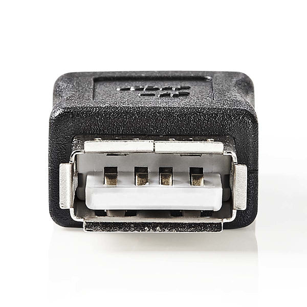Nedis CCGB60900BK kabel kønsskifter USB-A Sort