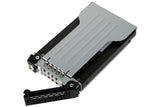Icy Dock MB994TK-B drive bay panel Opbevaring drev bakke Sort, Sølv