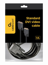 Gembird DVI-D/DVI-D 1.8m DVI kabel 1,8 m Sort
