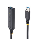 StarTech.com USB3AAEXT10M USB-kabel USB 3.2 Gen 1 (3.1 Gen 1) 10 m USB A 5 Gbit/sek. Sort