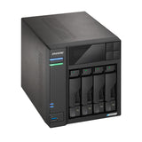 Asustor LOCKERSTOR 4 Gen2 (AS6704T) NAS Desktop Intel® Celeron® N N5105 4 GB DDR4 0 TB ADM Sort