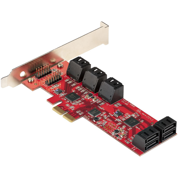 StarTech.com 10P6G-PCIE-SATA-CARD interface-kort/adapter Intern