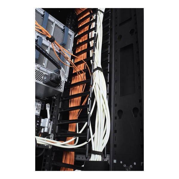 APC AR7585 kabelkanal Lige kabelbakke Sort