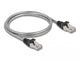 DeLOCK 80108 netværkskabel Sølv 1 m Cat6a U/FTP (STP)