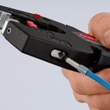 Knipex 12 72 190 kabelstripper Sort, Rød