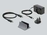 DeLOCK 87772 dockingstation Ledningsført Thunderbolt 3 Grå