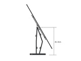 Multibrackets 6546 tv-beslag 2,03 m (80") Sort