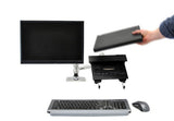 Ergotron LX Series Dual Stacking Arm 61 cm (24") Skrivebord Sølv