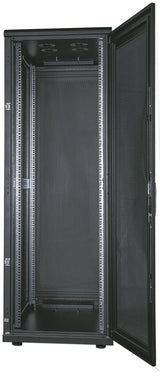 Intellinet 713269 stativ 42U Fritstående reol Sort