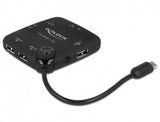 DeLOCK 65529 kortlæser USB 2.0 Sort