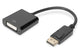 Digitus AK-340401-001-S videokabel adapter 0,15 m DisplayPort DVI-I Sort