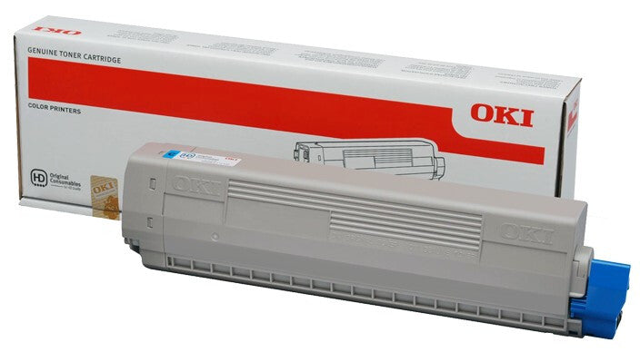 OKI 44844507 tonerpatron 1 stk Original Blå