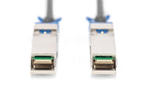 Digitus DN-81243 InfiniBand og fiberoptisk kabel 3 m SFP28 DAC Sort, Sølv