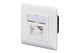 Digitus DN-9007-S-1 stikkontakt 2 x RJ-45 Hvid