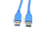 Prokord USB-0060 USB-kabel USB 3.2 Gen 1 (3.1 Gen 1) 0,5 m USB A Blå