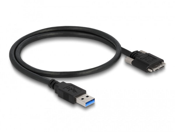 DeLOCK 87798 USB-kabel USB 3.2 Gen 1 (3.1 Gen 1) 0,5 m USB A Micro-USB B 5 Gbit/sek. Sort