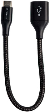 Prokord USBC-AA USB-kabel USB 3.2 Gen 1 (3.1 Gen 1) 0,15 m USB A Sort