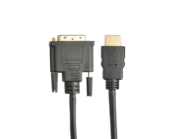 Prokord HDMI-D 0053 videokabel adapter 0,5 m HDMI Type A (Standard) DVI-D Sort
