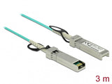 DeLOCK 86640 InfiniBand og fiberoptisk kabel 3 m SFP+ Turkisfarve