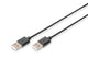 Digitus AK-300100-010-S USB-kabel USB 2.0 1 m USB A 0,48 Gbit/sek. Sort
