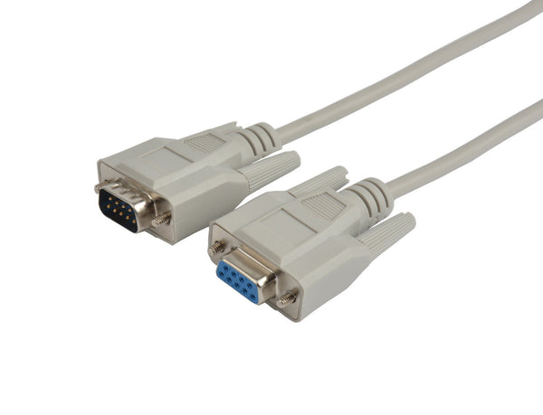Prokord DB-D 0026 serielkabel Beige 1,8 m DB-9