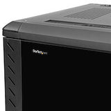 StarTech.com RK2236BKF stativ 22U Fritstående reol Sort